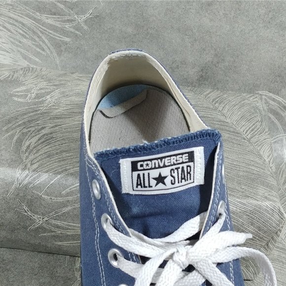 Converse All Star Women's Size 9 Navy Blue Canvas Lace Up Sneakers - Picture 9 of 9